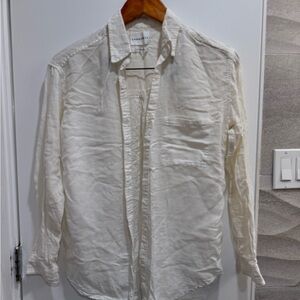 White Button-Up Shirt